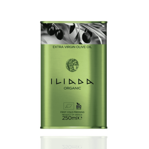 Best ILIADA Organic Extra Virgin Olive Oil - Emerald Line 250ml Online - Antigonis Deli Concept