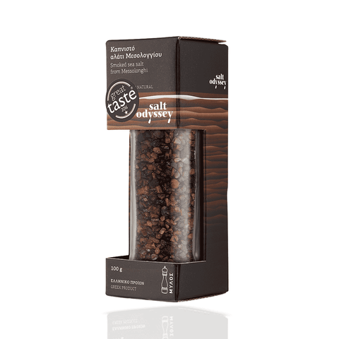 Beechwood Smoked Sea Salt Mill