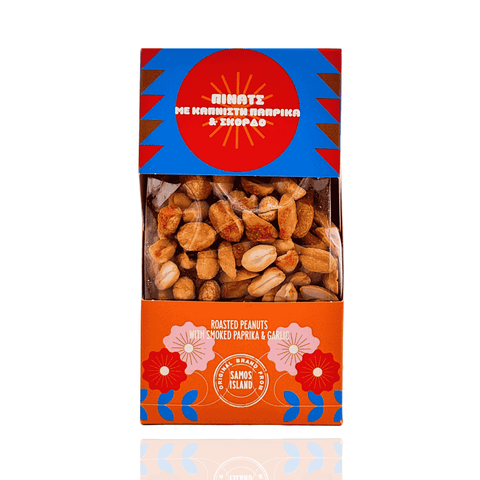 Roasted Peanuts with Smoked Paprιka and Garlic (200 g)