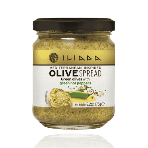 Best Green Olive Spread with green hot peppers - Gold Line Online - Antigonis Deli Concept