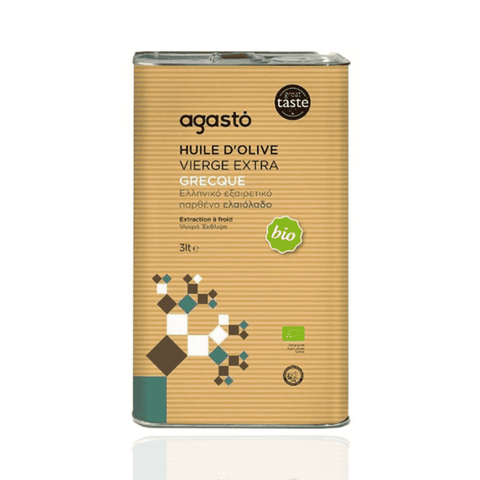 Best Agasto Extra Virgin Olive Oil Organic (3000 ml) Online - Antigonis Deli Concept
