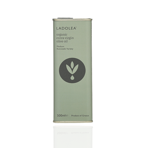 Best Delicate Organic Extra Virgin Olive Oil 500ml Tin – Patrinia Single Variety Online - Antigonis Deli Concept