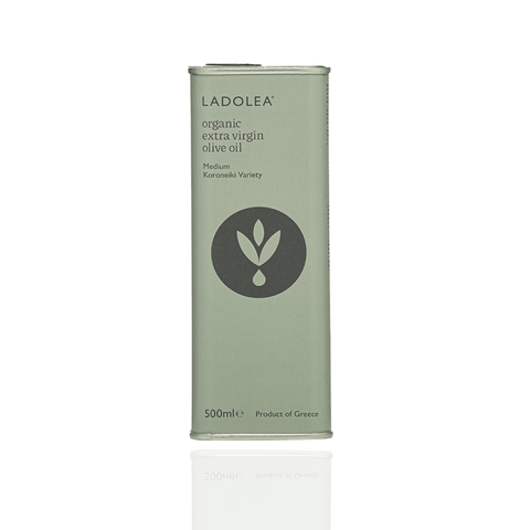 Best Delicate Organic Extra Virgin Olive Oil 500ml Tin – Patrinia Single Variety Online - Antigonis Deli Concept