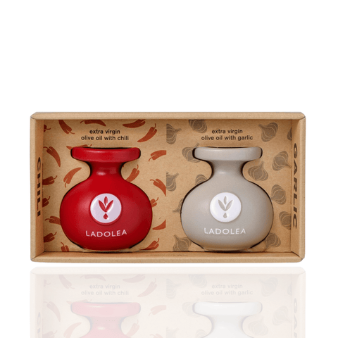 Best Extra Virgin Olive Oil with Chili & Garlic 80ml Carton Online - Antigonis Deli Concept