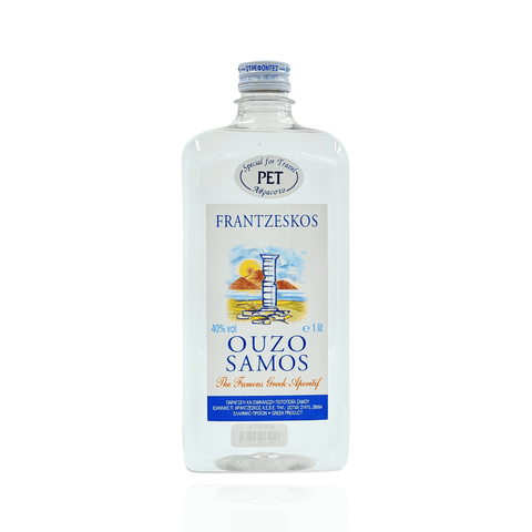 Best Frantzeskos Ouzo Samos PET (1000 ml) Online - Antigonis Deli Concept