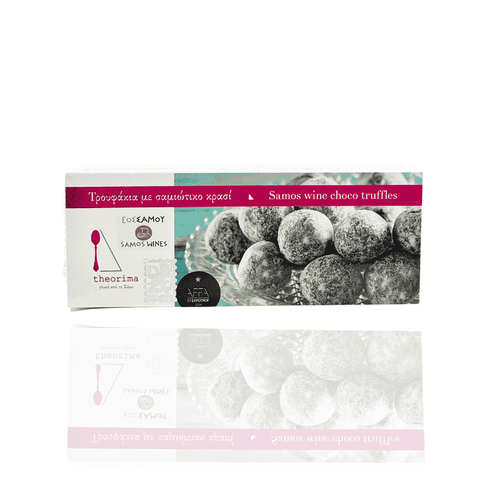 Best Handcrafted Greek Truffles with Muscat Samos Wine Online - Antigonis Deli Concept
