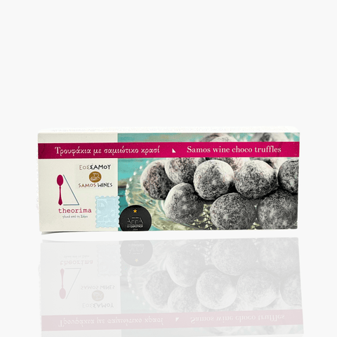 Best Handcrafted Greek Truffles with Muscat Samos Wine Online - Antigonis Deli Concept