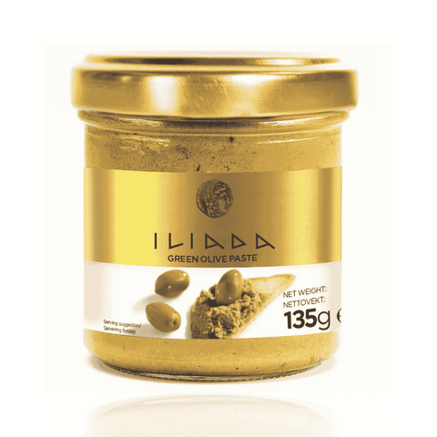 Best ILIADA Green Olive Paste – Gold Line Online - Antigonis Deli Concept