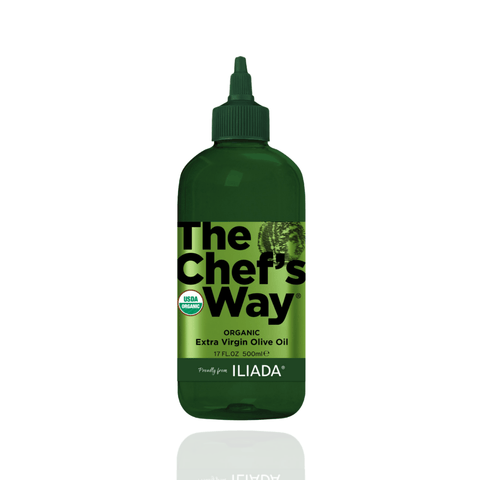 Best ILIADA The Chef's Way Organic Extra Virgin Olive Oil 500ml Online - Antigonis Deli Concept