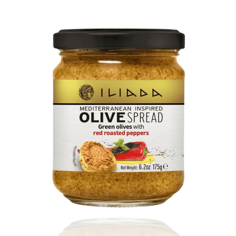 Best Kalamata Olive Spread with red roasted peppers - Gold Line 175g Online - Antigonis Deli Concept
