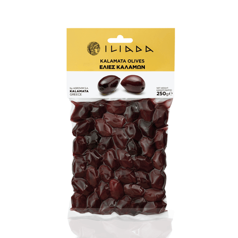 Best Kalamata Olives in Vacuum - Gold Line 250gr Online - Antigonis Deli Concept