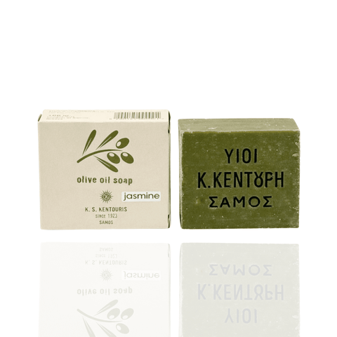 Best Kentouris - Traditional Jasmine Olive Oil Soap 100gr Online - Antigonis Deli Concept
