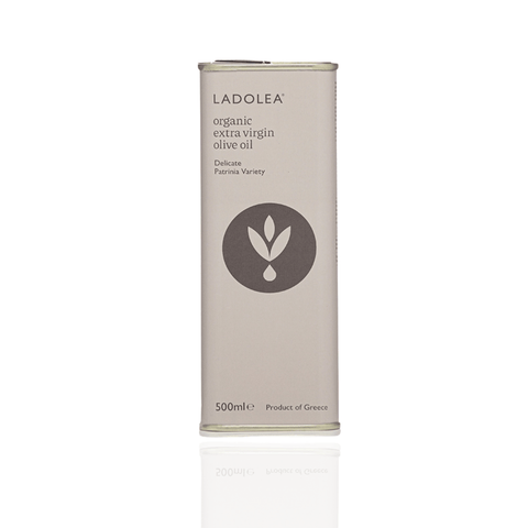 Best LADOLEA - Delicate Organic Extra Virgin Olive Oil/Patrinia Single Variety 500ml Tin Online - Antigonis Deli Concept