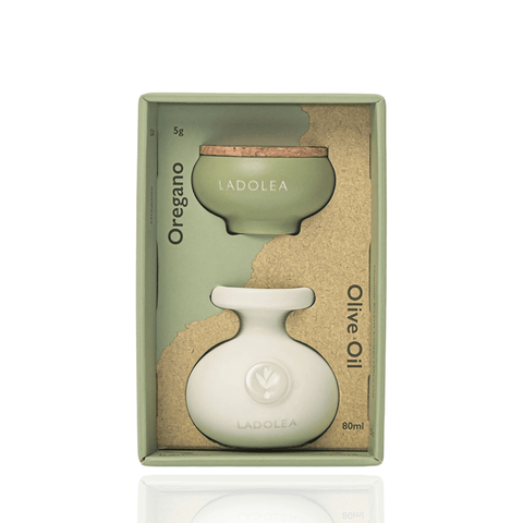 Best Ladolea Organic Extra Virgin Olive Oil with Oregano 80ml & 5g Online - Antigonis Deli Concept
