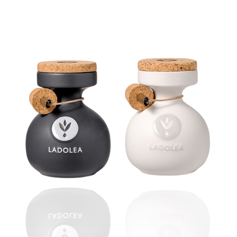 Best LADOLEA - Wooden Gift Box / Organic Extra Virgin Olive Oils 2x 200ml Online - Antigonis Deli Concept