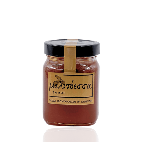 Best Μελιτοέσσα – Pine Honey from Samos Island 450g Online - Antigonis Deli Concept