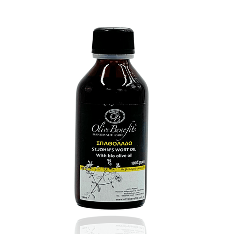 Best Olive Benefits – St. John’s Wort Oil 100 ml Online - Antigonis Deli Concept