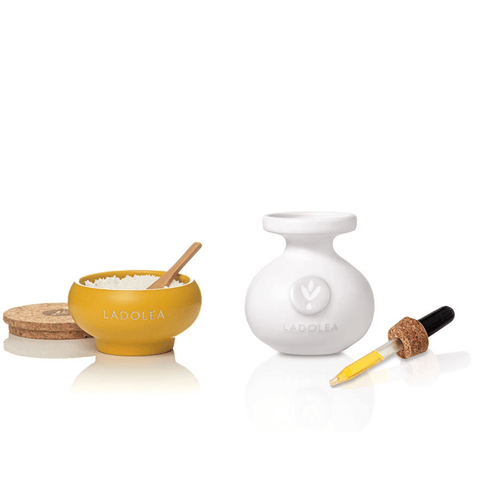 Organic Extra Virgin Olive Oil with Fleur de Sel | 80ml & 30g