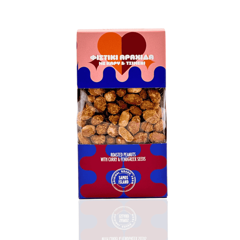 Best Roasted Peanuts with curry and fenugreek seeds (200 g) Online - Antigonis Deli Concept